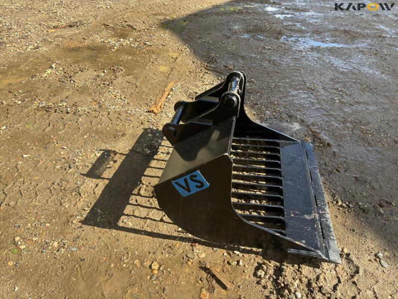 VS Stål risteskovl 80cm med S40 hitch 4