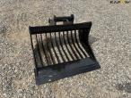 VS Stål risteskovl 80cm med S40 hitch 2