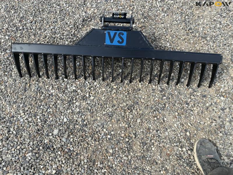VS Stål rive 120cm med S30 150 hitch 13
