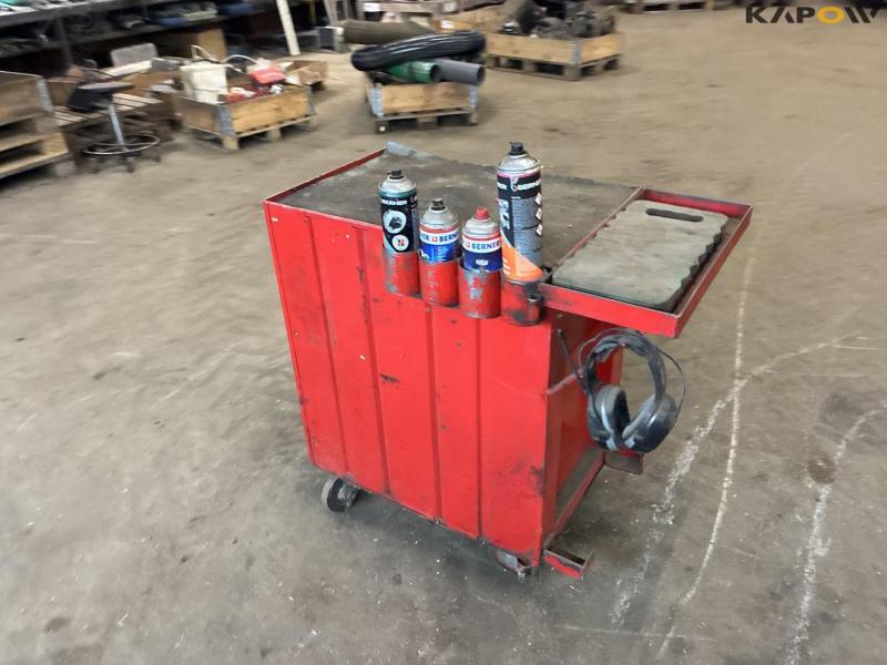 Würth euro værkstedsbord med indhold 3