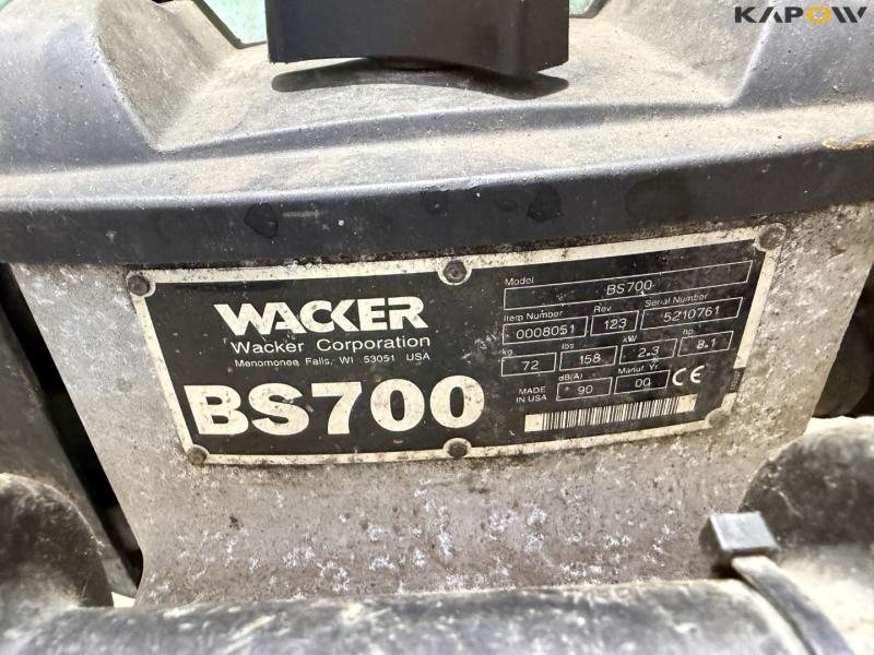 Wacker BS700 stamper 15