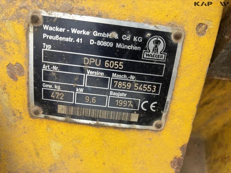 Wacker DPU 6055 pladevibrator 9
