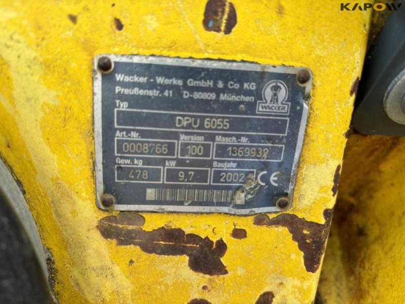 Wacker Neuson DPU 6055 pladevibrator 18