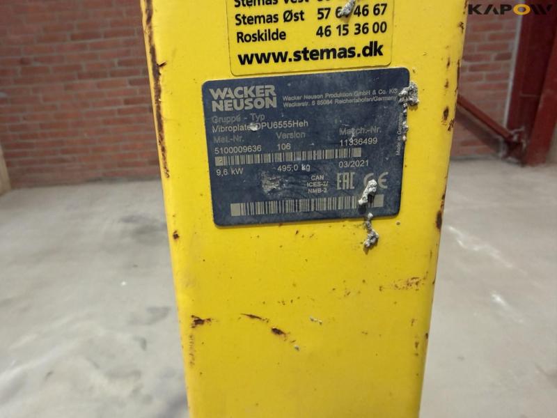 Wacker Neuson DPU6555 pladevibrator 15