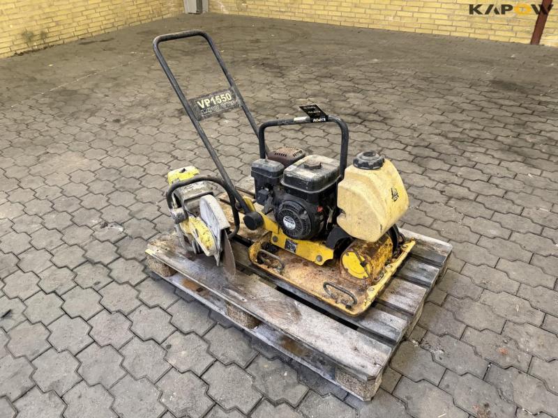 Wacker Pladevibrator + Vinkelskærer 1
