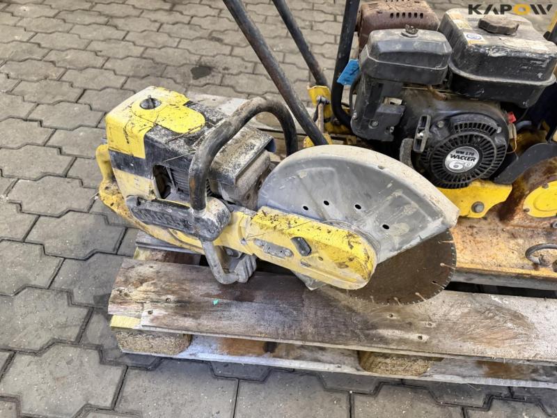 Wacker Pladevibrator + Vinkelskærer 15