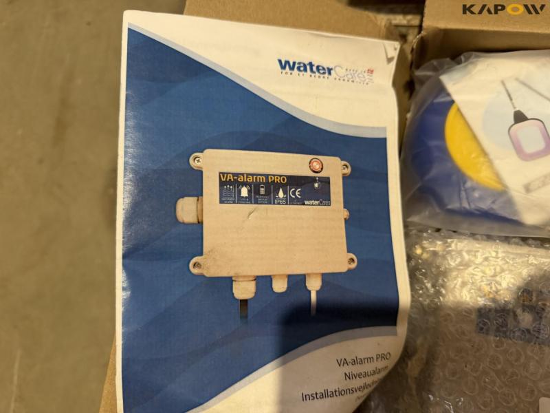 Watercare VA-valarm pro og olie alarm + diverse 23