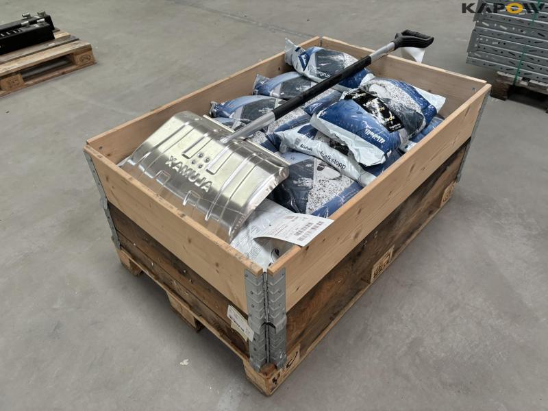 Weibulls vejgrus 10 kg + sneskovl 1