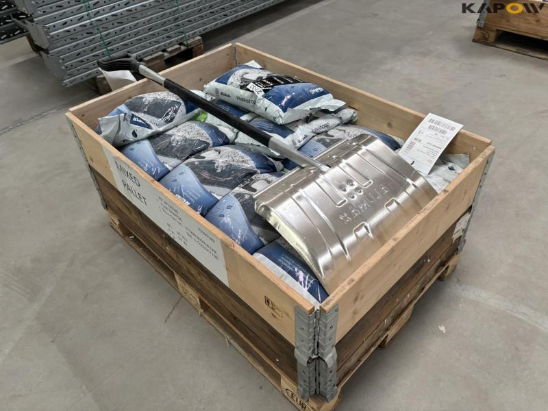 Weibulls vejgrus 10 kg + sneskovl 2