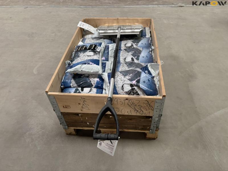 Weibulls vejgrus 10 kg + sneskovl 4