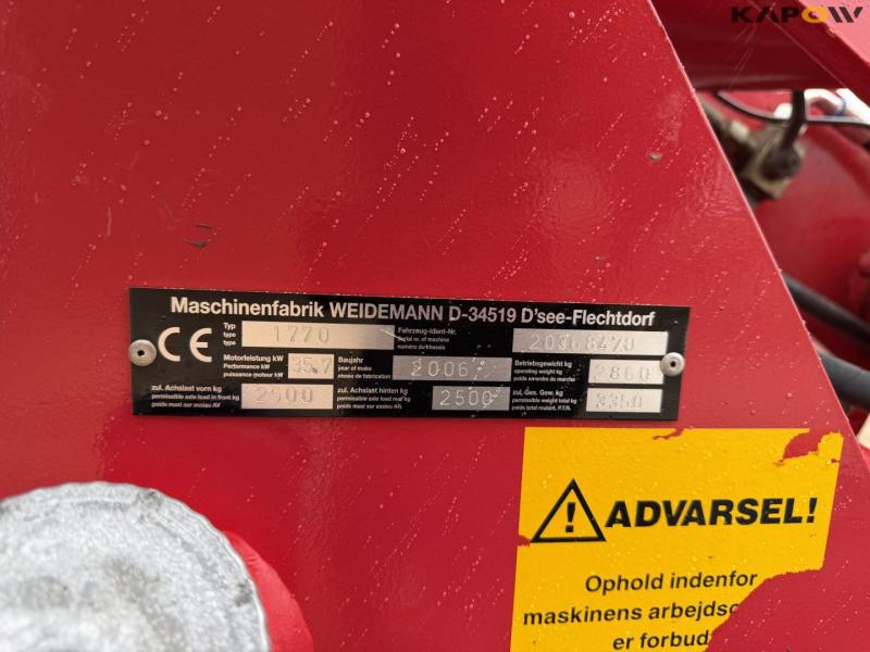 Weidemann 1770 minilæsser 35