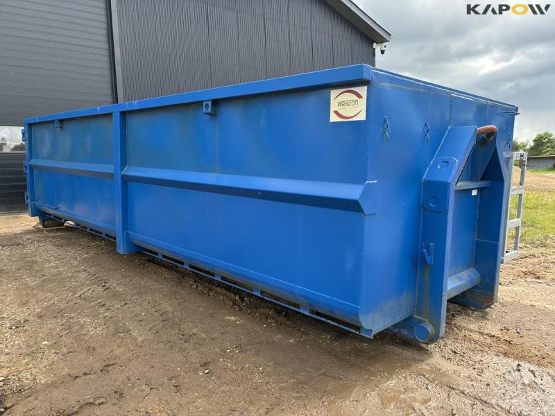 Weiscon container med wire og krog 2