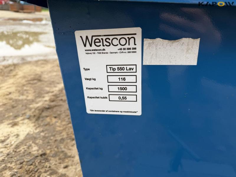 Weiscon Tip 550 Lav container 11