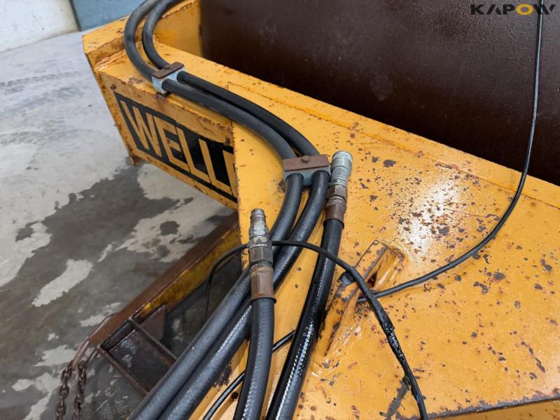 Weller tromle med vibrator og vogn 9