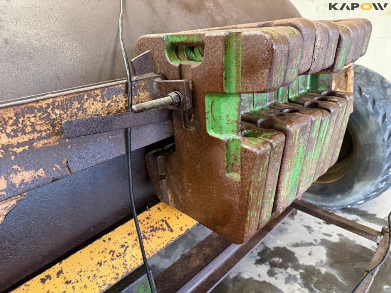 Weller tromle med vibrator og vogn 18