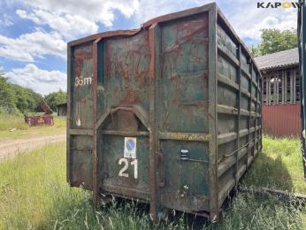 Wirehejs container 36m3