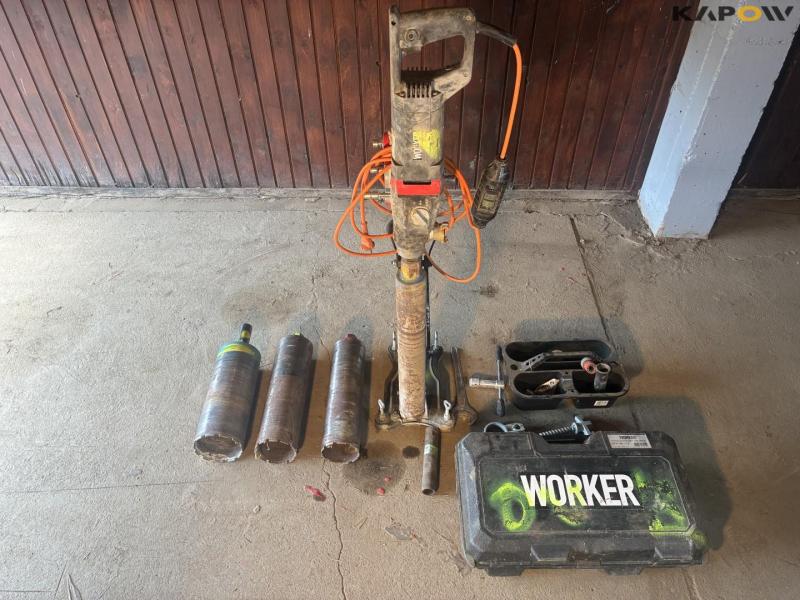 Worker kernebormaskine med udstyr 1