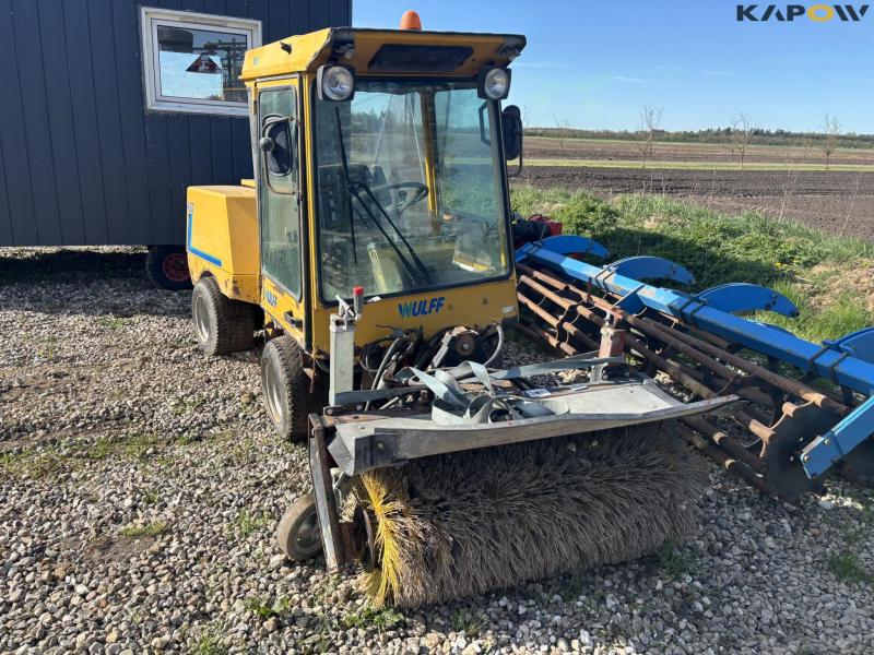Wulff 400 redskabsbærer med kost 2