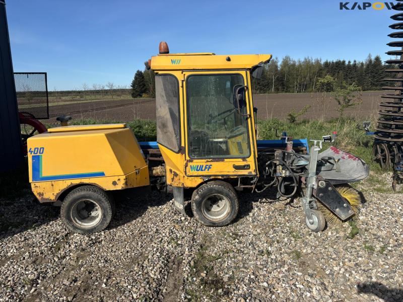 Wulff 400 redskabsbærer med kost 4