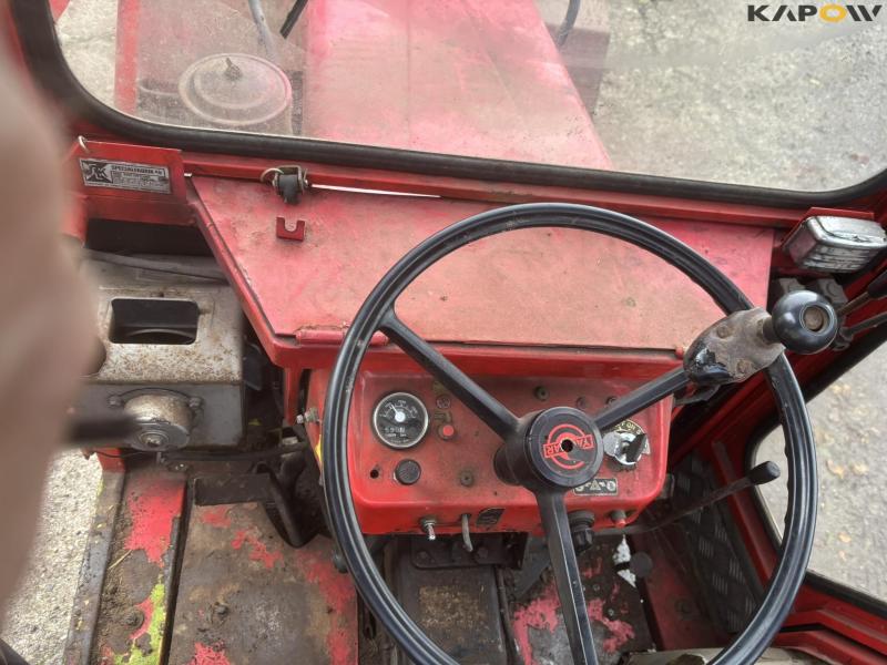 Yanmar 155 D traktor 4WD med kost 54