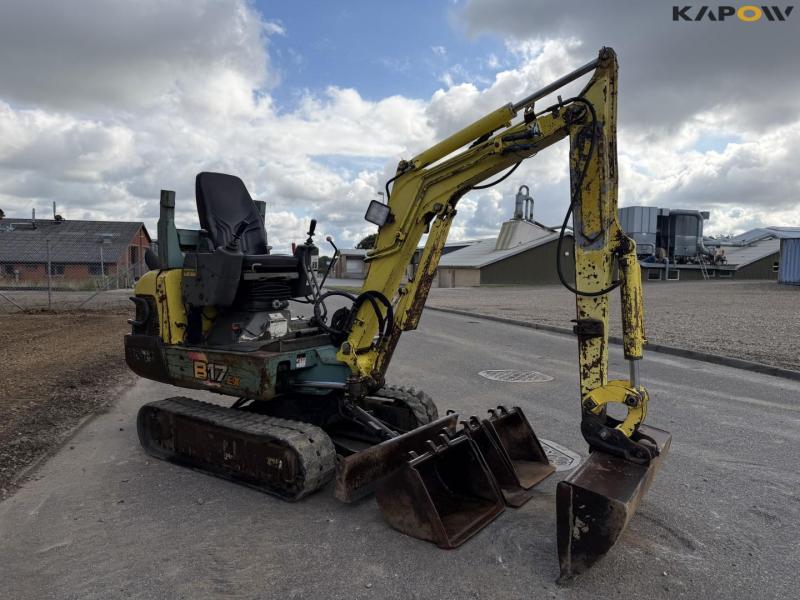 Yanmar B17-2EX minigravemaskine 3