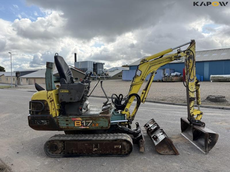 Yanmar B17-2EX minigravemaskine 4