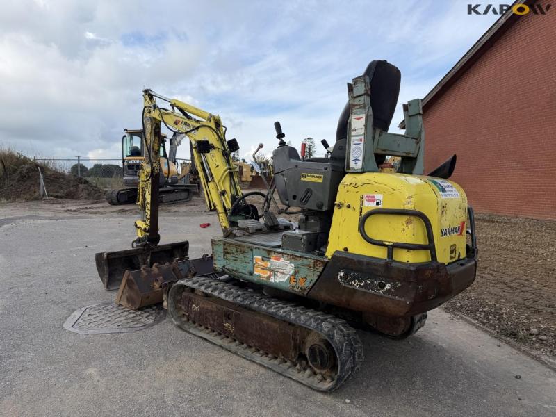 Yanmar B17-2EX minigravemaskine 7