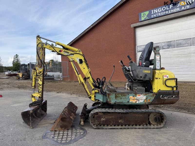 Yanmar B17-2EX minigravemaskine 8