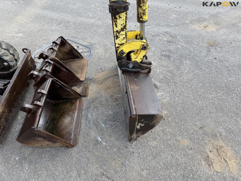 Yanmar B17-2EX minigravemaskine 16