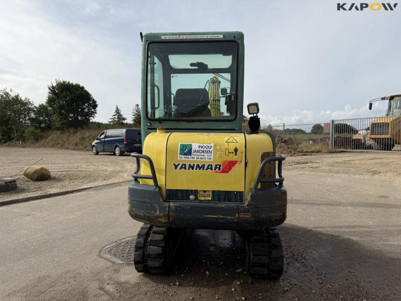 Yanmar B25V minigravemaskine 6