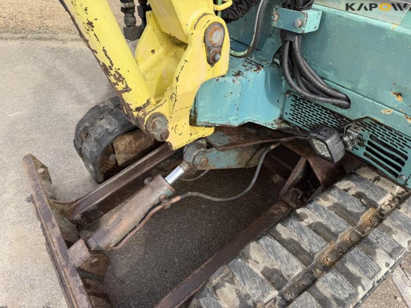 Yanmar B25V minigravemaskine 17