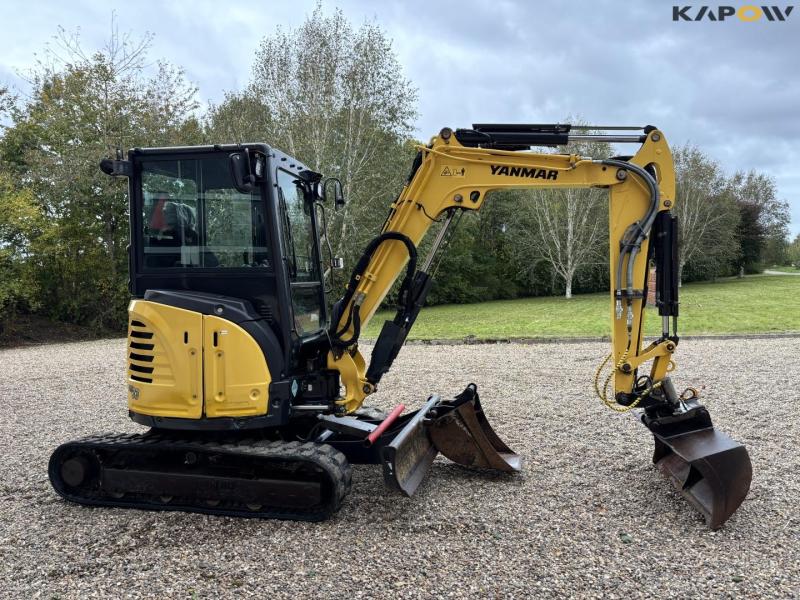 Yanmar Vio 33-6 minigravemaskine med tilt 4