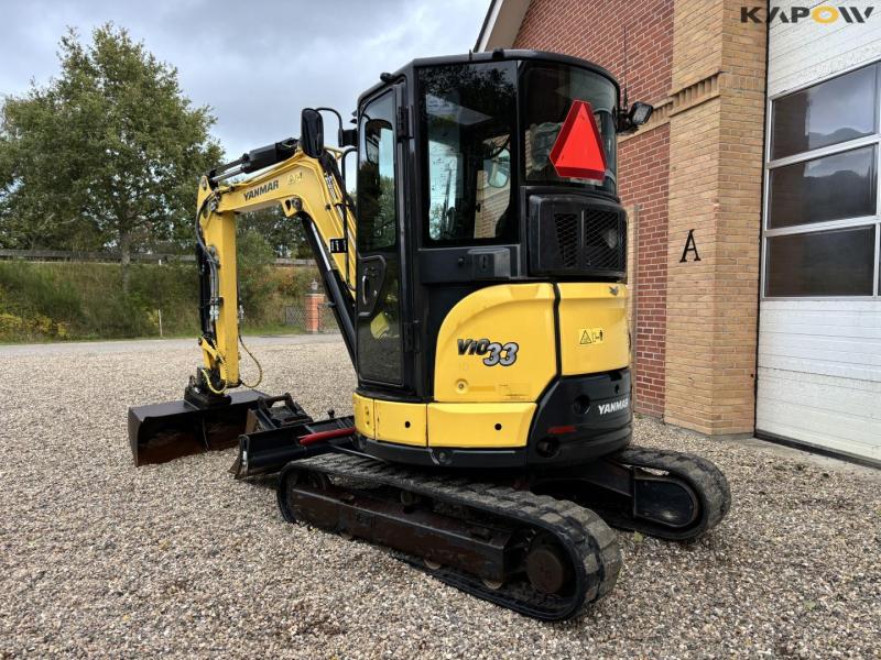 Yanmar Vio 33-6 minigravemaskine med tilt 7