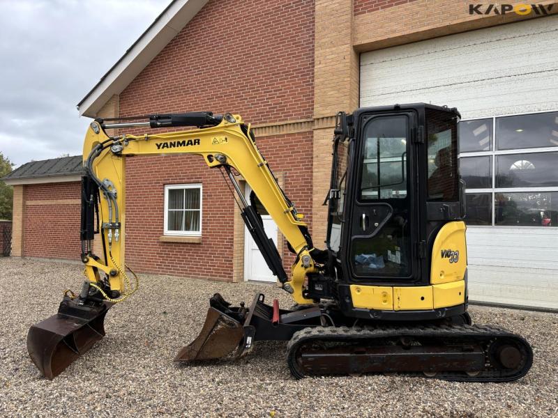 Yanmar Vio 33-6 minigravemaskine med tilt 8
