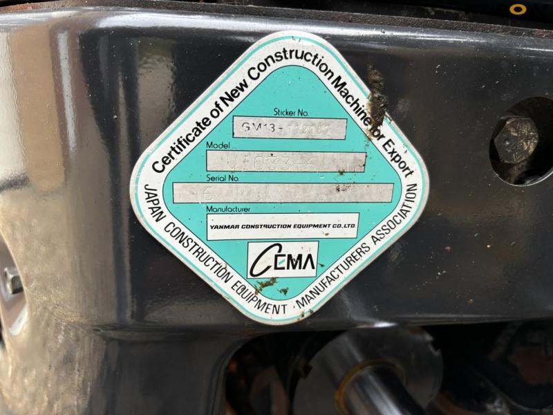 Yanmar Vio 33-6 minigravemaskine med tilt 44