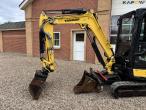 Yanmar Vio 33-6 minigravemaskine med tilt 9