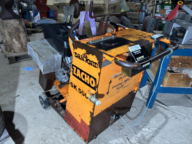 Zacho SK 500B asfaltskærer 6