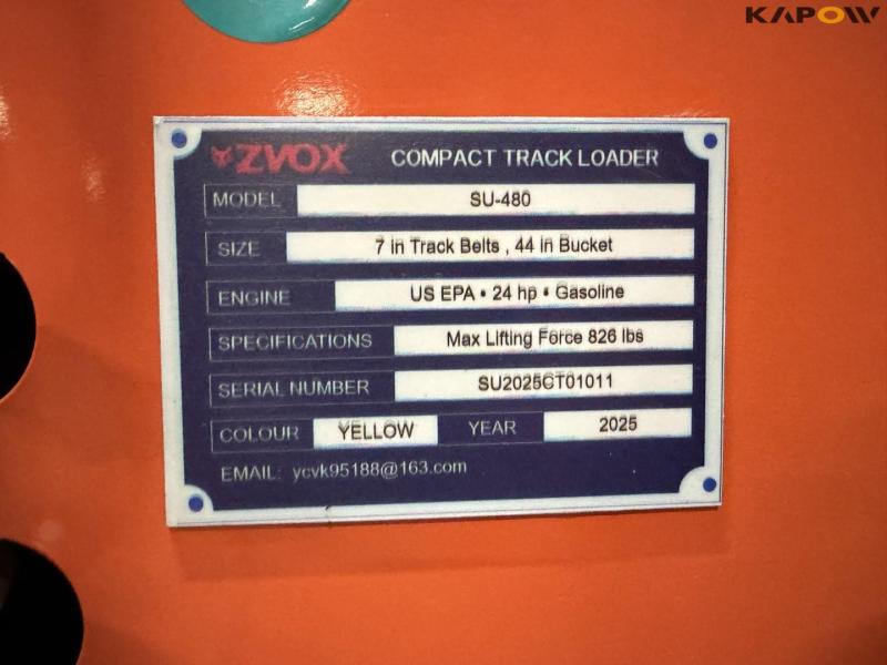 ZVOX SU-480 minilæsser på lavebånd 27