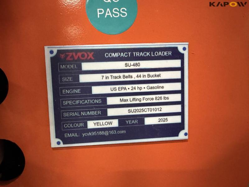 ZVOX SU-480 minilæsser på lavebånd 21