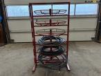 Shelf for hydraulic hoses 1