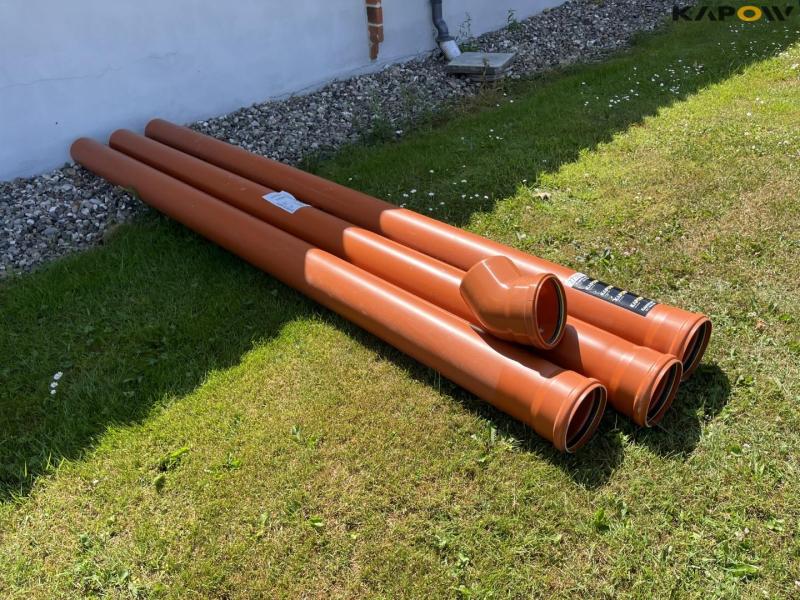 160 mm pipe - 3 pcs. - new 3