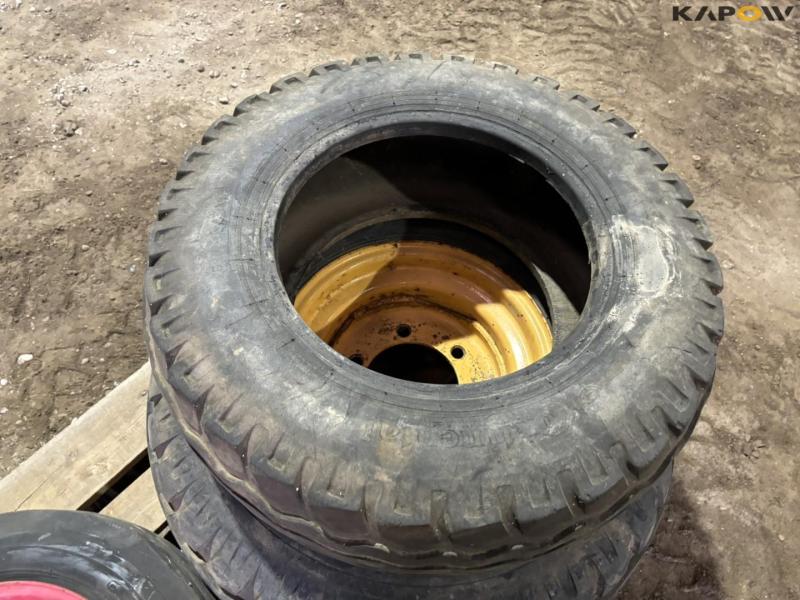 2 wheels and 1 tire 10