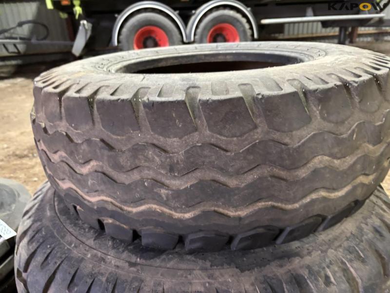 2 wheels and 1 tire 12