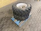 2 x Wheels size 12.5-18 3