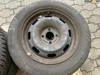 4 pcs. Wheels Str. 185/65 R15 + capsules 14