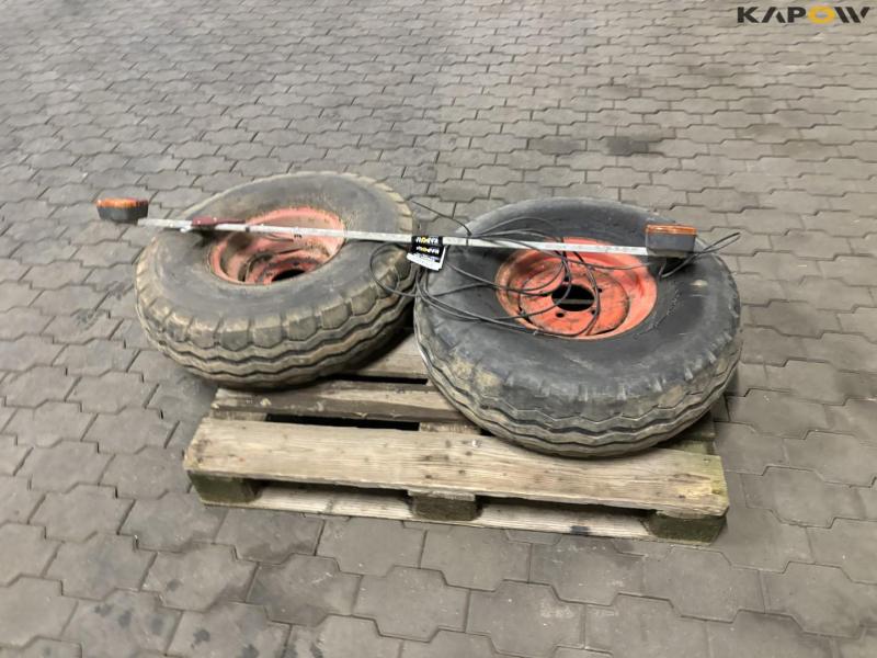 9.00-13 complete wheels 6