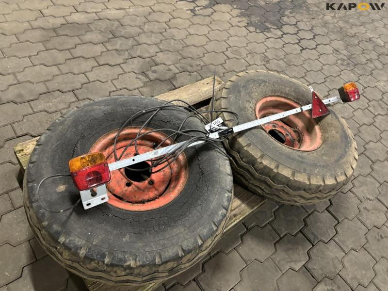 9.00-13 complete wheels 14