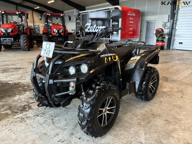 Access Motor 420 Shade 4x4 ATV with wire winch 1