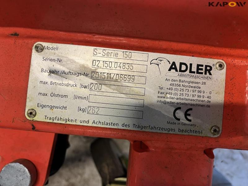 Adler S150 snow plow 11