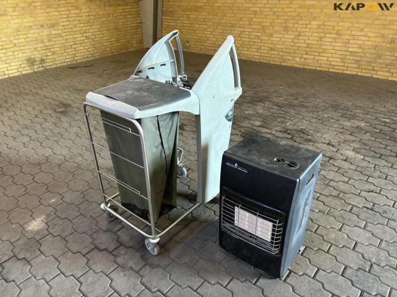 Waste bag holder + gas heater 1